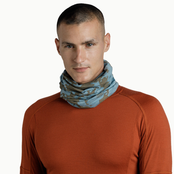 Бандана Buff Merino Lightweight Prints (; one size; Usty Multi)